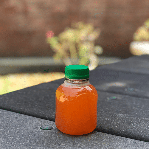 8 oz Plastic Juice Bottles with Caps Lids - Smoothie Bottles