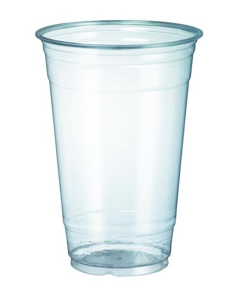 Custom Clear Plastic Cup - 20 Oz PET Plastic Cup for Cold Beverages